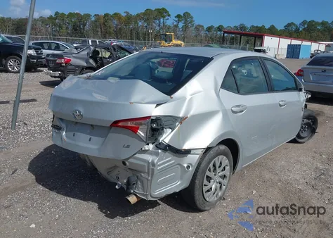 2018 Toyota Corolla Le z USA, uszkodzony, nr VIN 2T1BURHE8JC118807